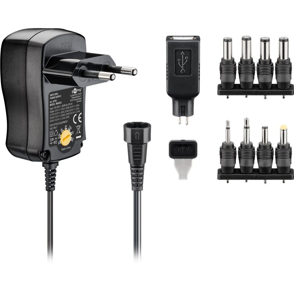 Goobay 53995 univerzális hálózati adapter (53995)