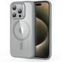 Кейс за iPhone 15 Pro - ESR Classic Hybrid HaloLock - Clear Grey