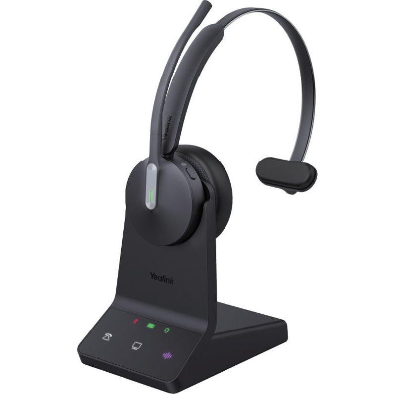 Yealink WH64 Hybrid Mono UC Bluetooth/DECT Headset Black (1208688)