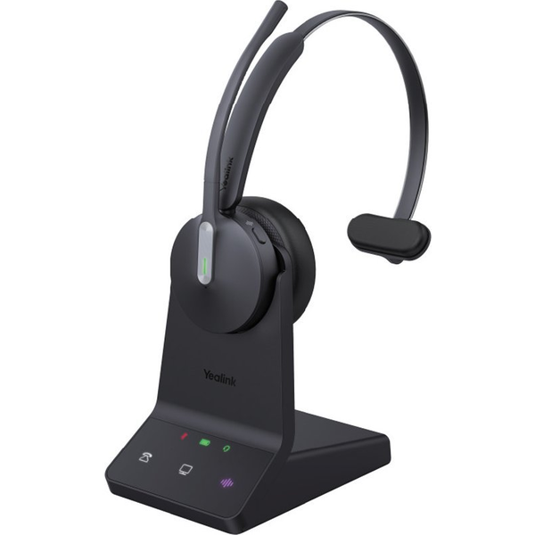 Yealink WH64 Hybrid Mono UC безжична слушалка, черна