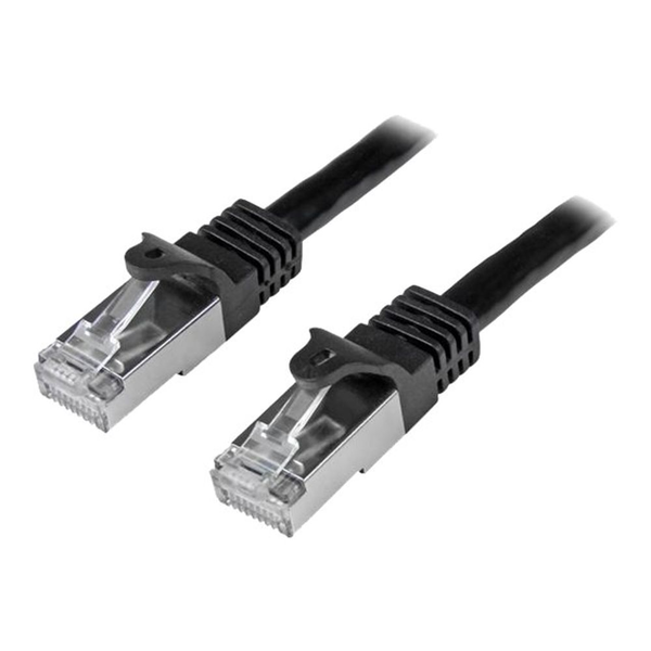 StarTech.com N6SPAT3MBK netværkskabel Sort 3 m Cat6 SF/UTP (S-FTP)