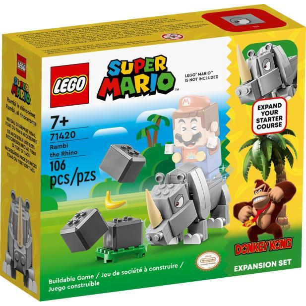 LEGO Super Mario 71420 Nosorožec Rambi (71420)