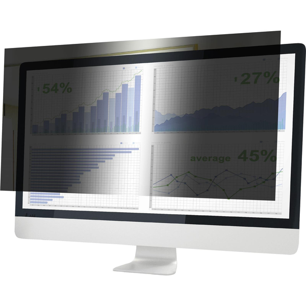 eSTUFF GLBB25536339 antirefleks skærm 63,5 cm (25") Monitor Rammeløst display privatlivsfilter