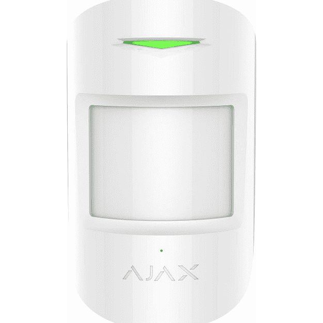 Ajax CombiProtect vezetéknélküli fehér mozgás és üvegtörés érzékelő (AJAX 7170)