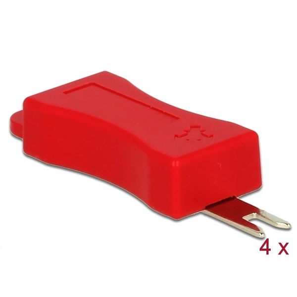 Delock Szerszám az RJ45 biztonsági klipszhez, 4 darabos (86412)