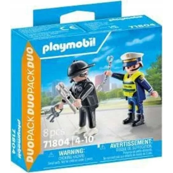 Playmobil 71804 Duopack - Rendőr és rabló (71804)