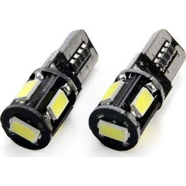  AMiO Żarówki LED CANBUS 5SMD 5730 T10 (W5W) White