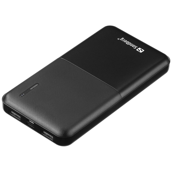 Sandberg Saver Powerbank 10000 mAh fekete hordozható akkumulátor
