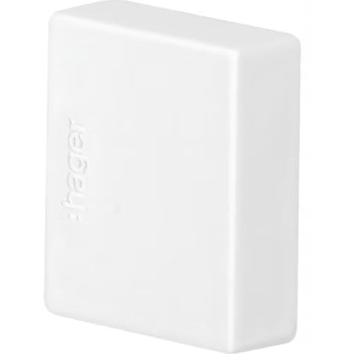 Hager LF2002069016 Végdarab (Sz x Ma) 19 mm x 20 mm Fehér 1 db (LF2002069016)
