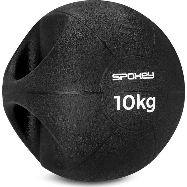Spokey 41571 Gripi medicinlabda fogantyúval, 10 kg