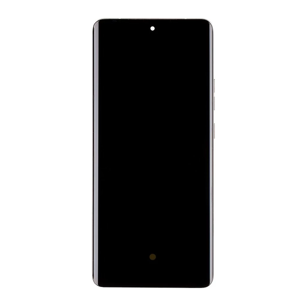 Motorola Edge 50 Pro készülékhez LCD kijelző + érintőegység + előlapi tok Moonlight Pearl (Service Pack)