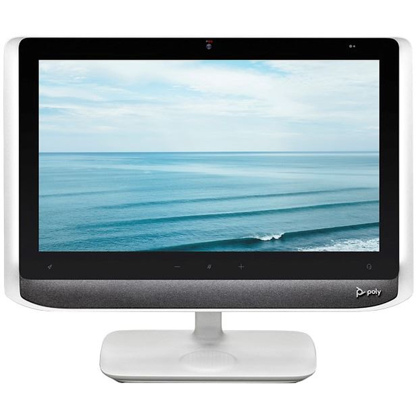 Poly Studio P21 21.5" Full HD videokonferencia monitor fehér