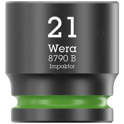 Wera 8790 B Impaktor (05005511001) Külső hatlap Dugókulcs betét 21 mm 1 db 3/8 (05005511001)