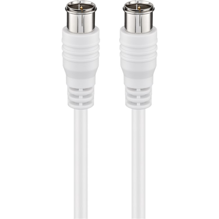 Goobay 50748 Type-F antenna kábel 1.5m - Fehér (50748)