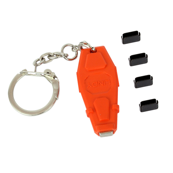 Lindy 40459 toegangscontrolesysteem Rood