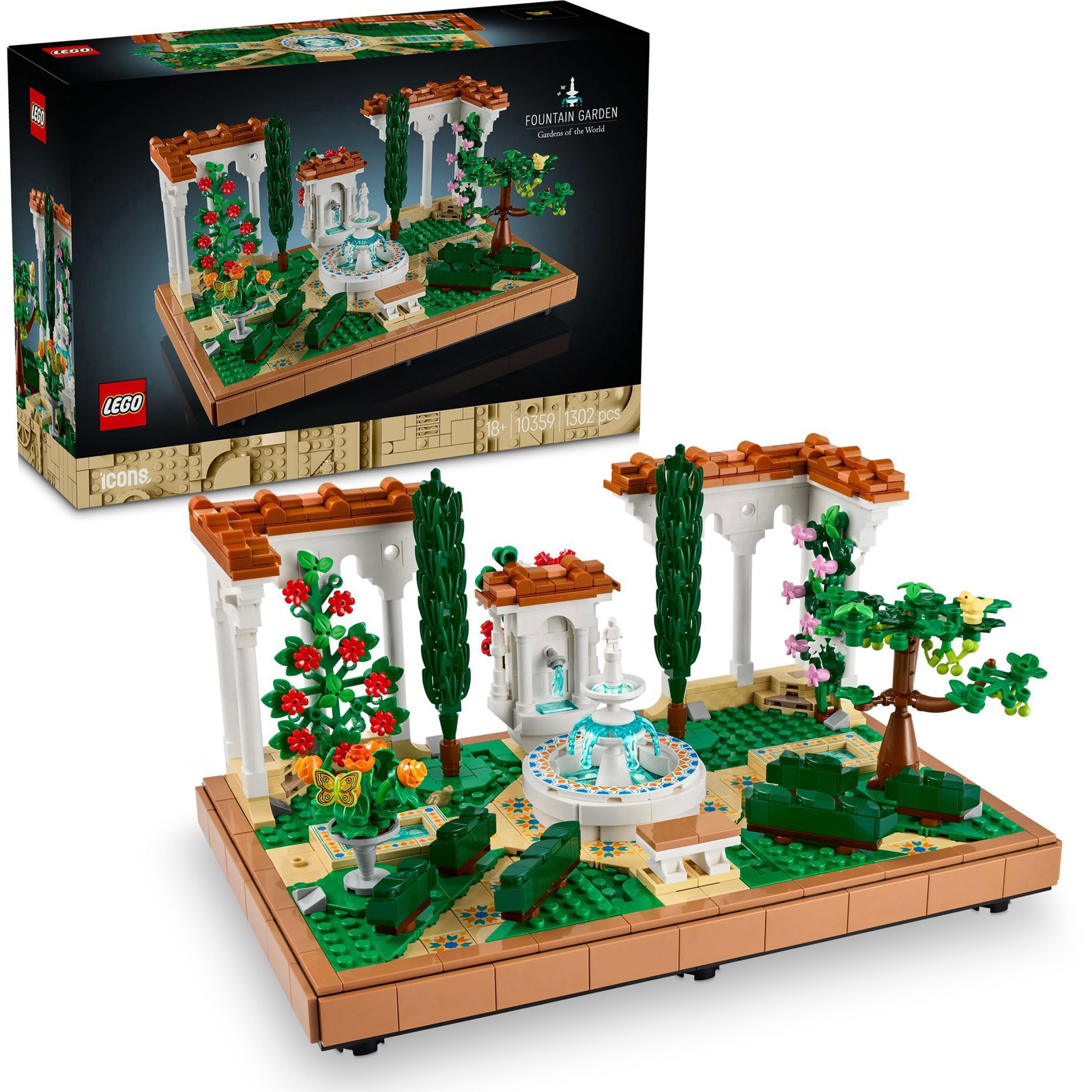 LEGO® Icons Kert szökőkutakkal 10359 (5702017815879)
