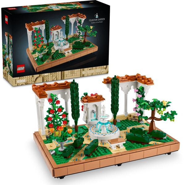 LEGO ICONS FOUNTAIN GARDEN 10359