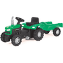 Трактор с педали Buddy Toys, пластмаса, черно/зелено