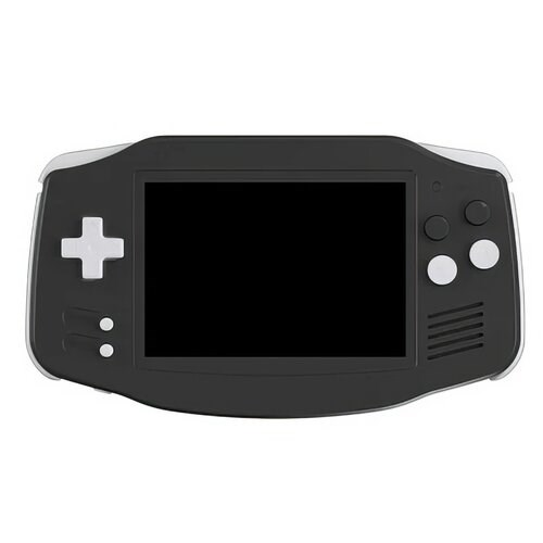 Anbernic RG34XX Hordozható Retró Játékkonzol - Fekete/Átlátszó