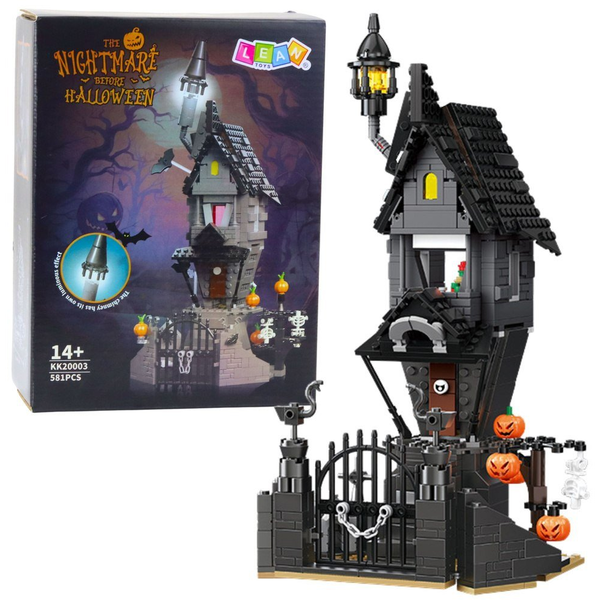 Klocki Konstrukcyjne Dom Strachu Halloween Wieża 581 el.
