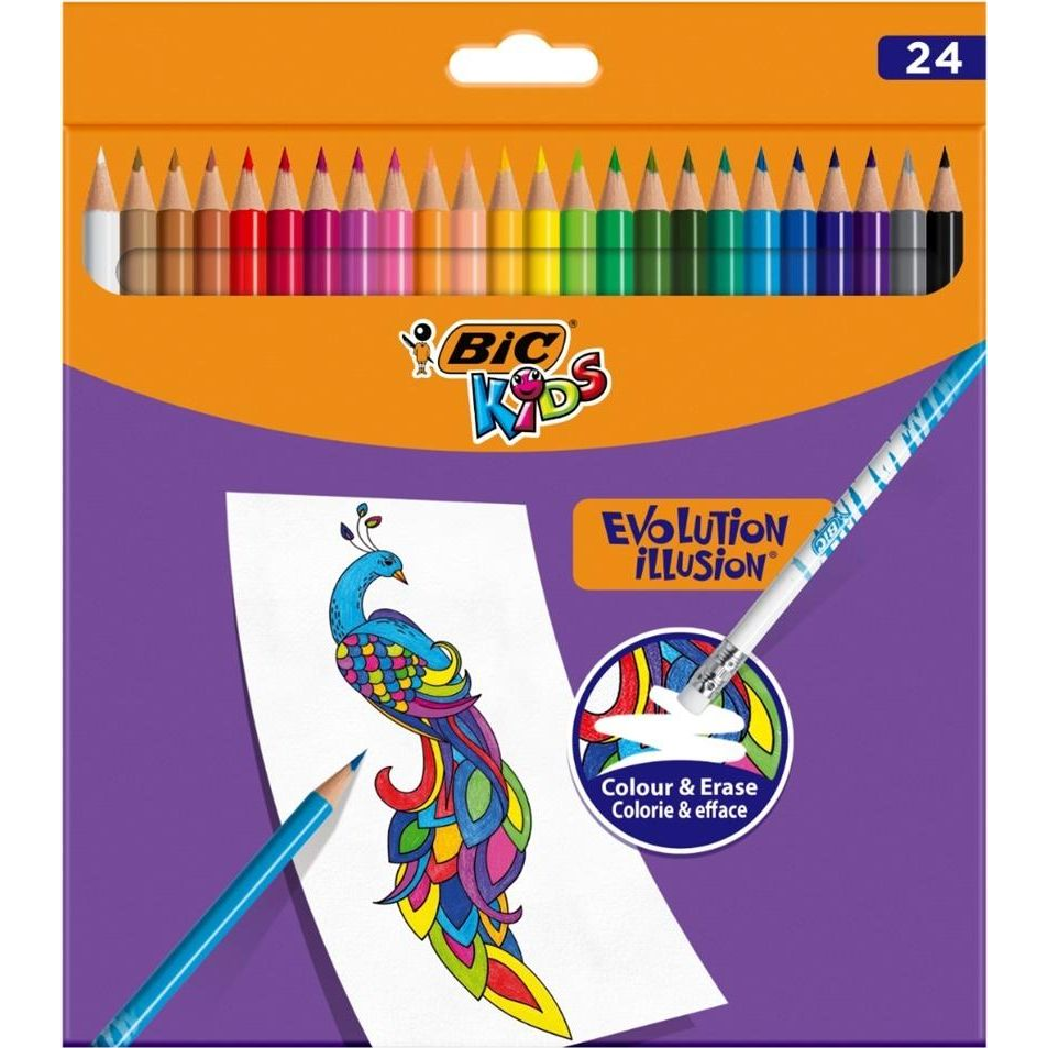 BIC radírozható 24 szín (366082)
