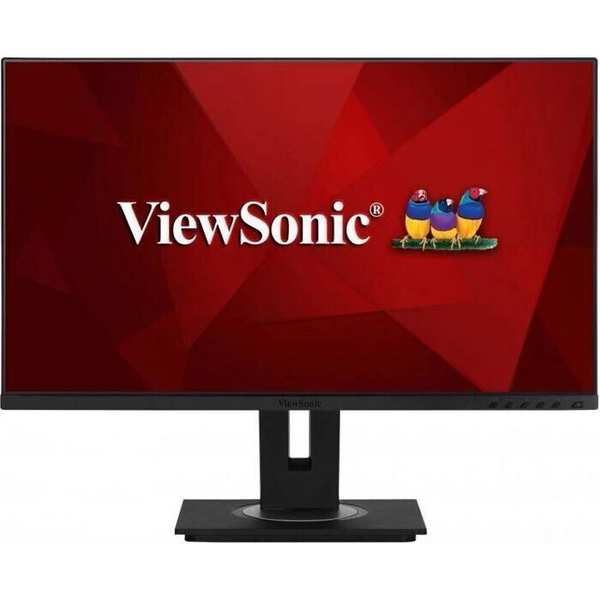 Монитор ViewSonic VG2756-2K, 27", LED, IPS, 2560 x 1440, Ethernet (RJ-45), 1 x HDMI 1.4, 1 x USB 3.2 Upstream, 2 x USB 3.2 Downstream, 1 x USB 3.2 Type-C с DisplayPort функция, 1 x Display Port 1.2, Вградени високоговорители 2 x 2W