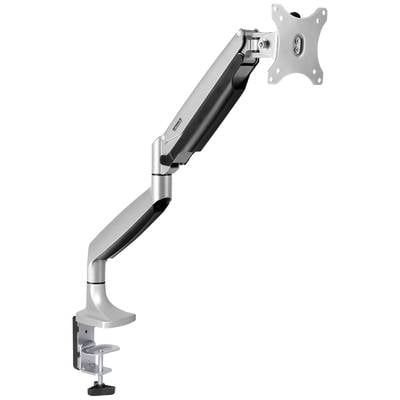 SpeaKa Professional SP-MM-920 1 részes Monitor tartó 33,0 cm (13) - 81,3 cm (32) Ezüst Dönthető + forgatható, Állítható magasságú, Forgatható (SP-10924808) (SP-10924808)