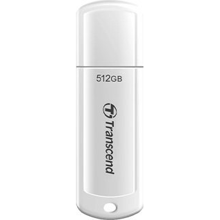 USB 512GB 3.1 PEN DRIVE CAPLESS WHITE
