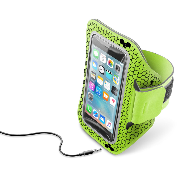 Cellularline ARMBANDRUN52L mobiltelefon etui 13,2 cm (5.2") Armbåndetui Grøn