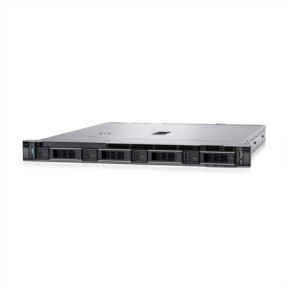 DELL PowerEdge R350 Rack szerver (Intel Xeon E-2314 2,8 GHz / 16GB DDR4 / 480GB SSD / 600W) (EMEA_PER350SPL4)