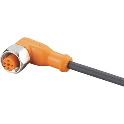 ifm Electronic EVM095 Csatlakozóvezeték Alj, hajlított 30 m Pólusszám: 5 1 db (EVM095)