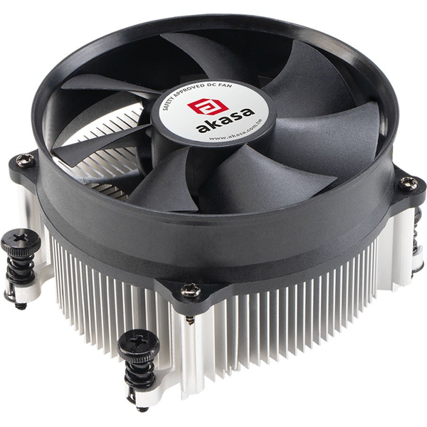 Chłodzenie CPU Akasa AK-CC1113BP01 Low Profile CPU chłodzenie AMD Sockel AM4 und AM5 - 95mm