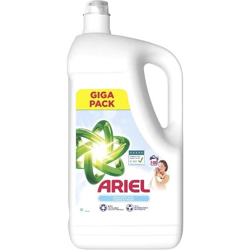 Ariel Sensitive folyékony mosószer 5 liter (8006540869697)