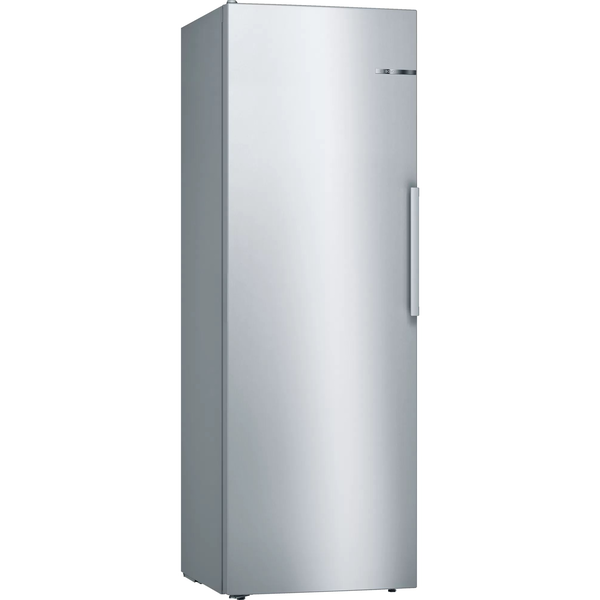 Bosch Serie 4 KSV33VLEP hűtőszekrény Szabadonálló 324 L E Rozsdamentes acél