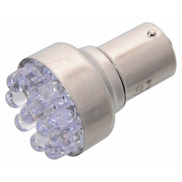 COMPASS 12 LED 12V Ba15s narancssárga