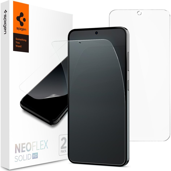 Комплект от 2 защитни фолиа за Samsung Galaxy S24+, Spigen, TPU, Transparent
