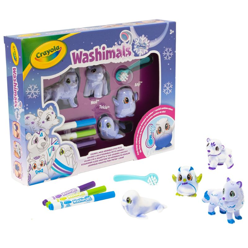 Crayola Washimals: Jégvilág játékszett (7514)