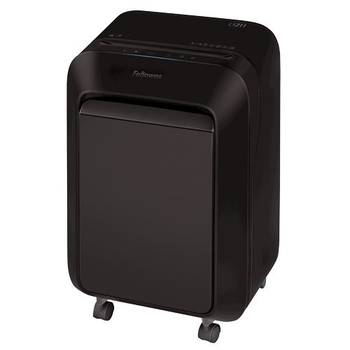Fellowes Powershred LX211 iratmegsemmisítő fekete (5050201) (Fellowe5050201)
