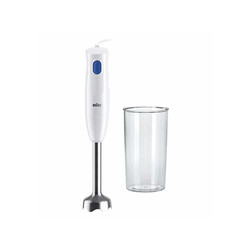 Braun MultiQuick 1 MQ10.001M 0,6 L Ponorný mixér 450 W Modrá, Biela (MQ10.001MWH)