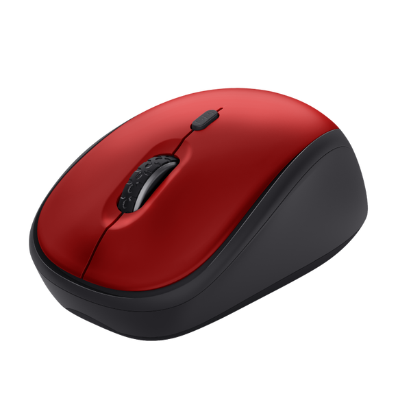 Myš TRUST Yvi+ Eco Černo-červená