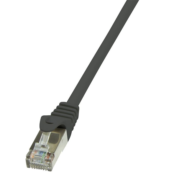 LogiLink EconLine - patch cable - 2 m - black