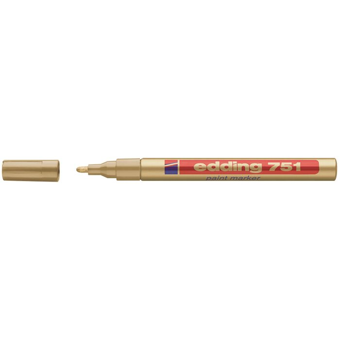 Edding 751 1-2mm Lakkmarker - Arany (7580097011)