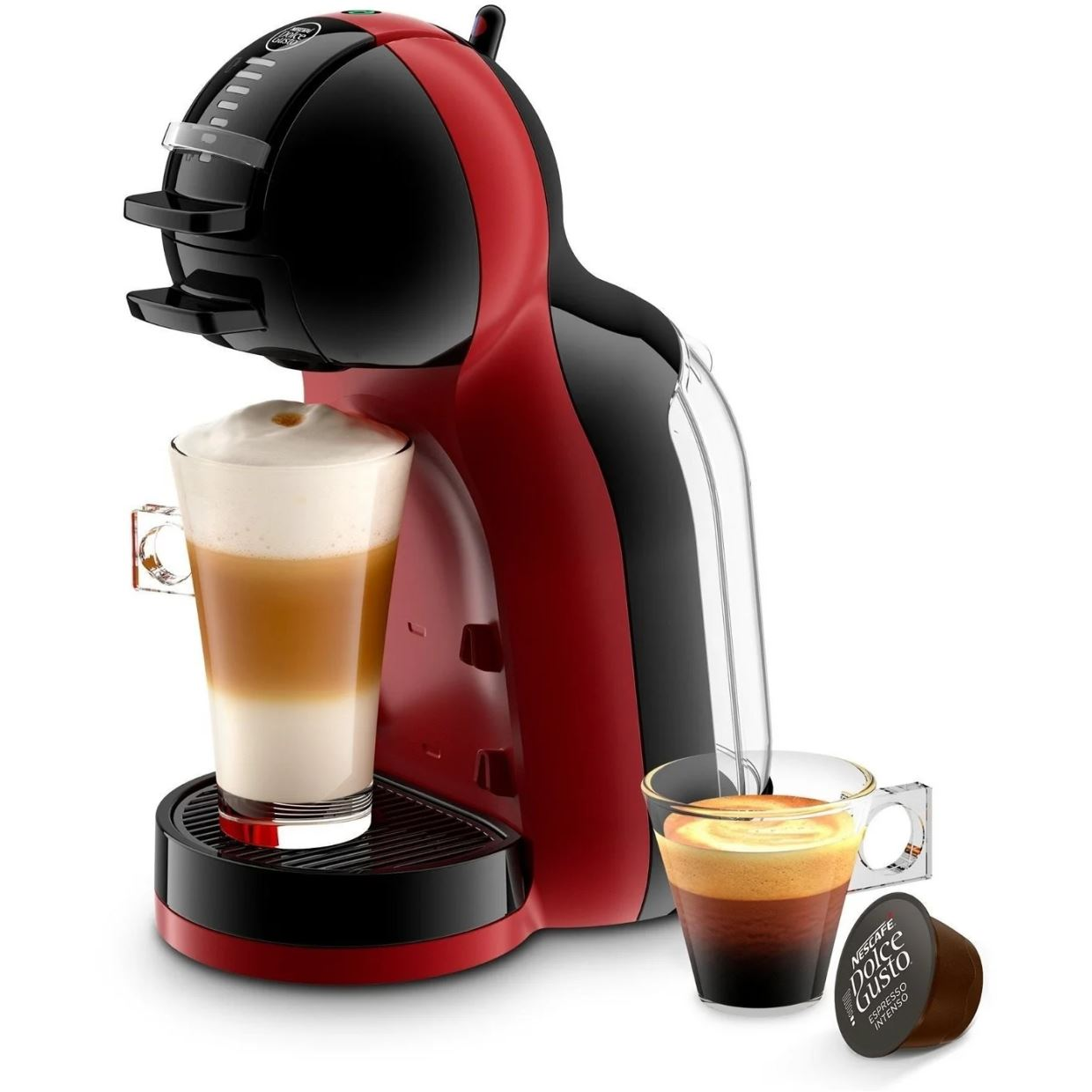 KRUPS KP120H31 Nescafé Dolce Gusto Mini Me piros/fekete kapszulás kávéfőző (KP120H31)