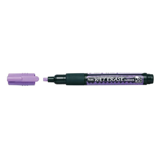 Liquid chalk markers Pentel Wet Erase, Виолетови