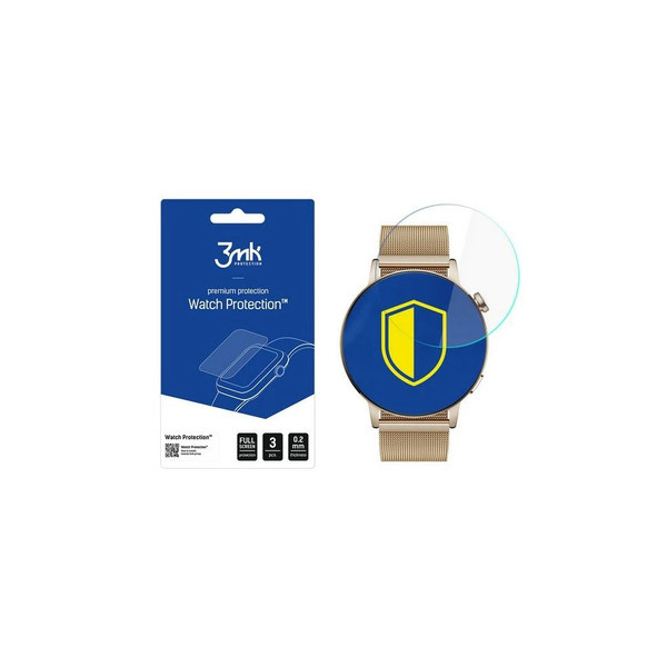 3MK Foil ARC kijelzővédő Huawei Watch GT 3 42mm készülékhez – Fullscreen Foil