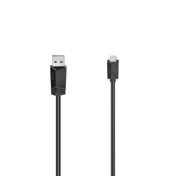 Hama Micro-USB - USB-A kábel 1,5m fekete (00200608)