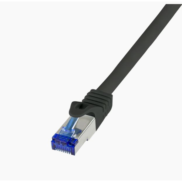 Logilink Patch kábel Ultraflex Cat.6A S/FTP 7,5m fekete (C6A083S)