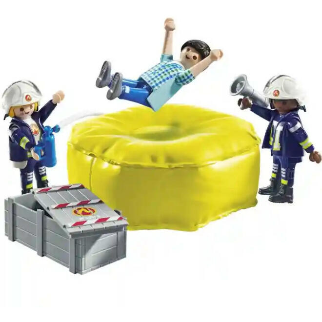 Playmobil Action Heroes Tűzoltók légpárnával (71465) (Playmobil71465)