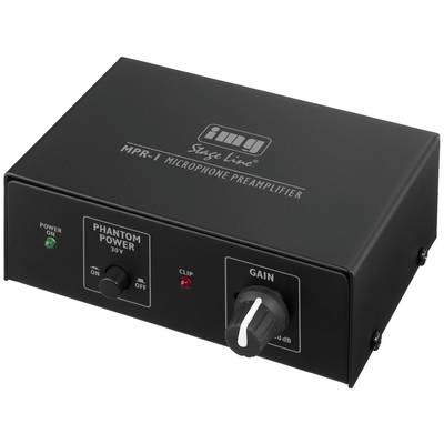 1 csatornás Mikrofon vezérlőerősítő IMG STAGELINE MPR-1 (MPR-1)