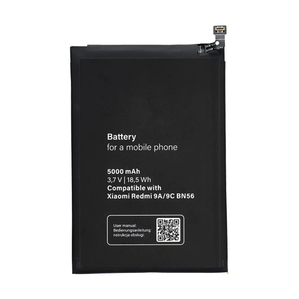 gigapack Akku 5000mAh LI-Polymer (BN56 kompatibilis) Xiaomi Redmi 9C / Redmi 9A (Redmi 9 AT) " csomagolás" (GP-126396)